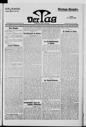 Der Tag vom 24.04.1911