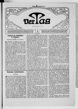 Der Tag vom 02.05.1911