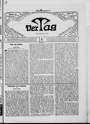 Der Tag vom 31.05.1911