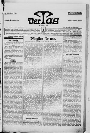 Der Tag vom 04.06.1911