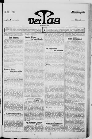 Der Tag vom 07.06.1911