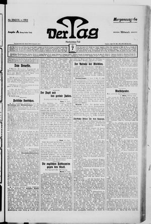 Der Tag vom 07.06.1911