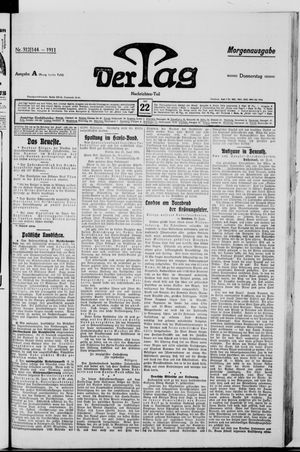 Der Tag vom 22.06.1911