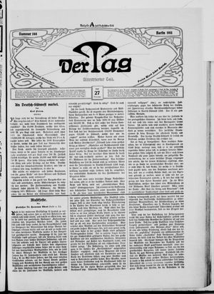 Der Tag vom 27.06.1911