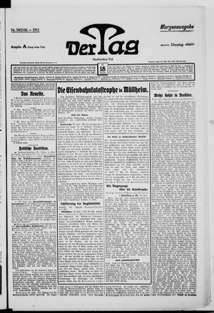 Der Tag vom 18.07.1911