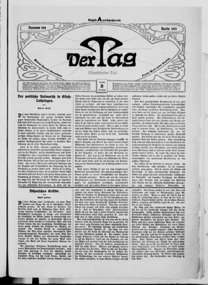 Der Tag vom 08.08.1911