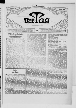 Der Tag vom 18.08.1911
