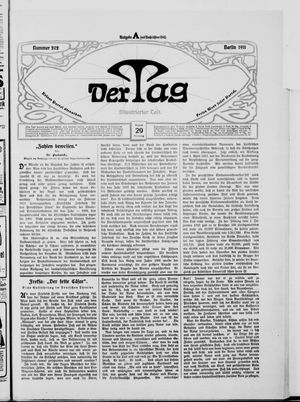 Der Tag vom 29.08.1911