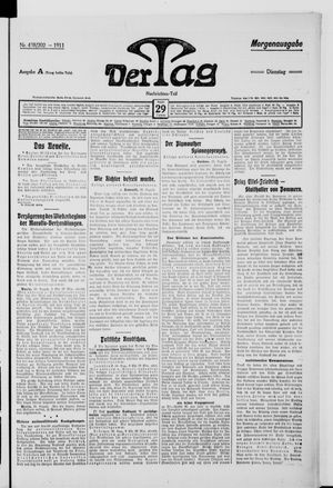 Der Tag vom 29.08.1911