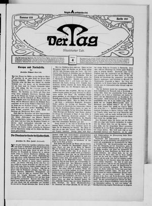 Der Tag vom 04.10.1911