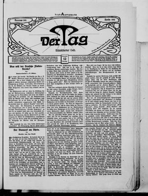 Der Tag vom 12.12.1911