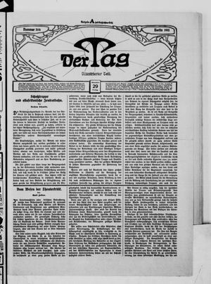 Der Tag vom 29.12.1911