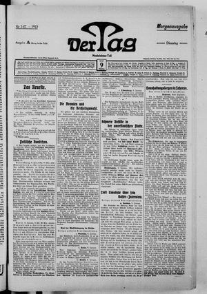 Der Tag vom 09.01.1912