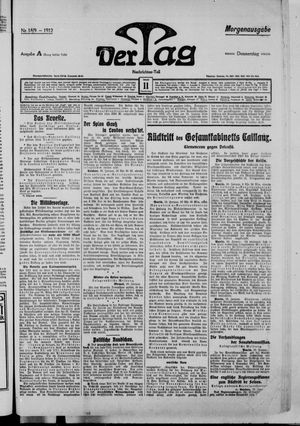 Der Tag vom 11.01.1912