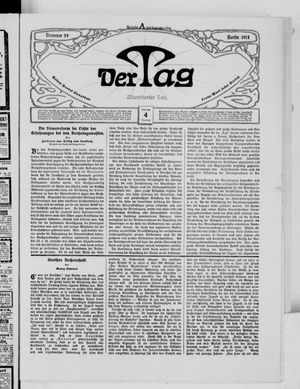 Der Tag vom 04.02.1912