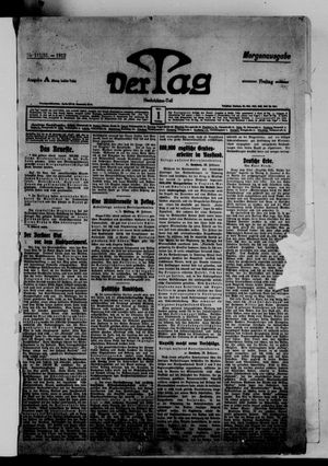 Der Tag on Mar 1, 1912