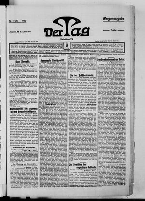 Der Tag vom 08.03.1912