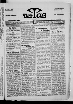 Der Tag on Mar 9, 1912