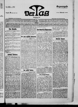 Der Tag vom 13.03.1912