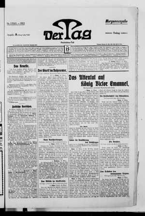 Der Tag vom 15.03.1912