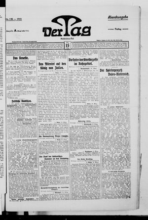 Der Tag vom 15.03.1912