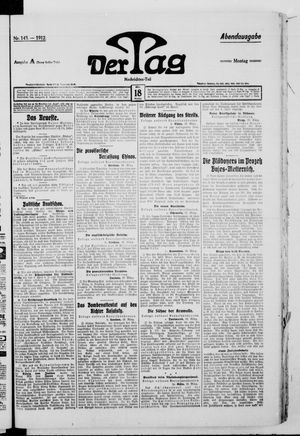Der Tag on Mar 18, 1912
