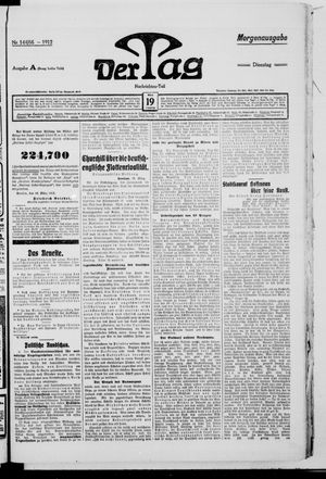Der Tag on Mar 19, 1912