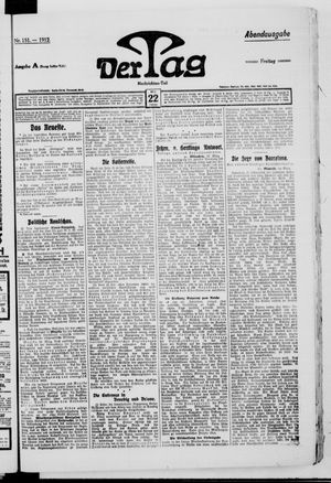 Der Tag vom 22.03.1912