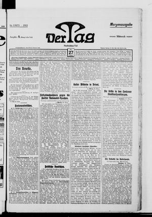 Der Tag vom 27.03.1912