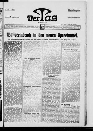 Der Tag vom 27.03.1912