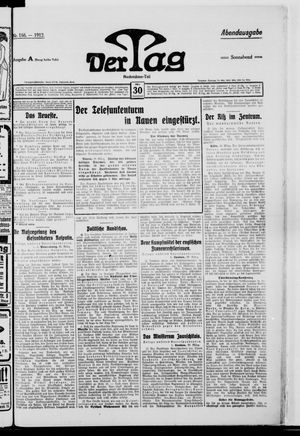 Der Tag vom 30.03.1912