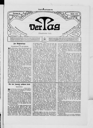 Der Tag vom 10.04.1912
