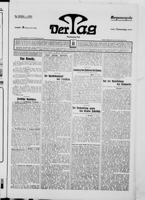 Der Tag vom 11.04.1912
