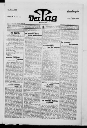 Der Tag vom 12.04.1912