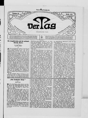 Der Tag vom 12.04.1912