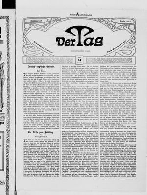 Der Tag vom 14.04.1912