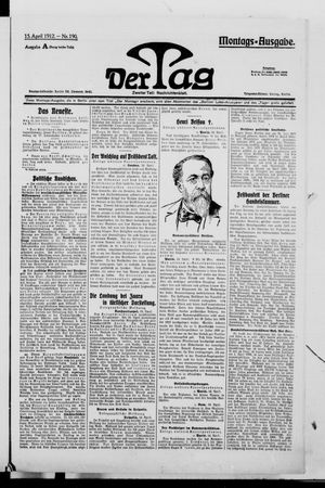 Der Tag vom 15.04.1912