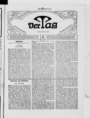 Der Tag vom 18.04.1912