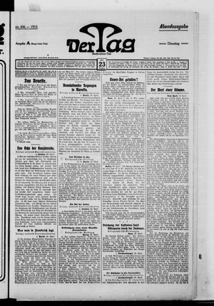 Der Tag vom 23.04.1912