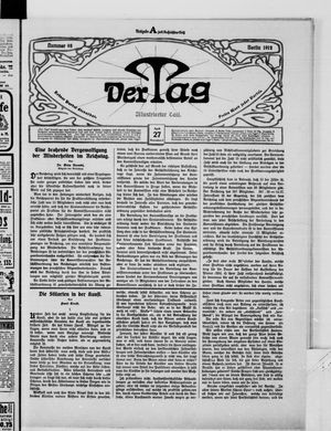 Der Tag vom 27.04.1912