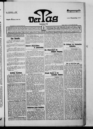 Der Tag vom 02.05.1912