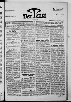 Der Tag vom 07.05.1912