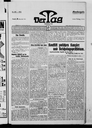 Der Tag vom 17.05.1912