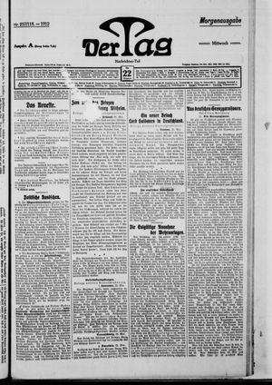 Der Tag vom 22.05.1912