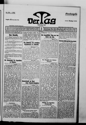 Der Tag vom 03.06.1912
