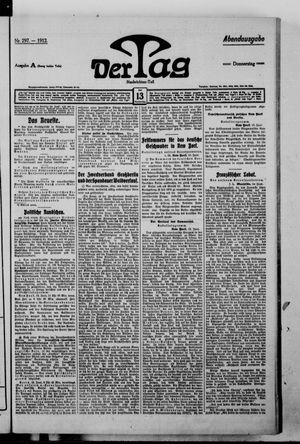 Der Tag on Jun 13, 1912