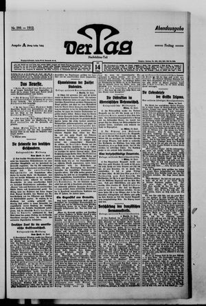 Der Tag vom 14.06.1912