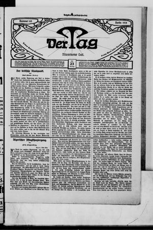 Der Tag vom 23.06.1912