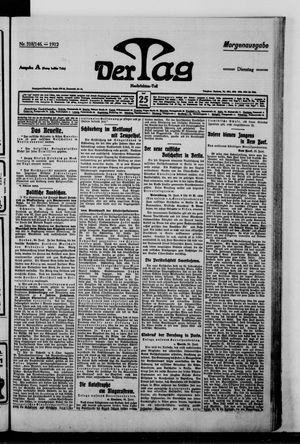 Der Tag on Jun 25, 1912