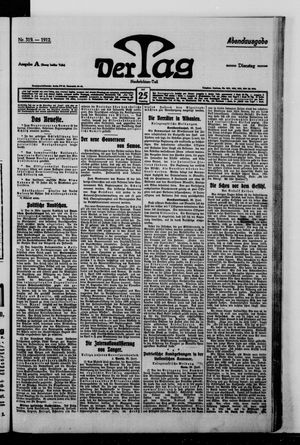 Der Tag on Jun 25, 1912